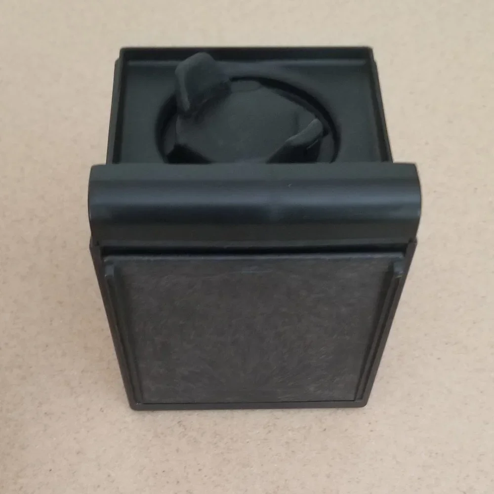 RARE ITALIAN DESIGNER AGRESTI BURLWOOD SINGLE WATCH WINDER ROTATER